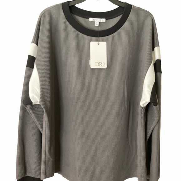 Dr2 Athletic Ribbed Medium Sweater BNWT - Picture 6 of 8
